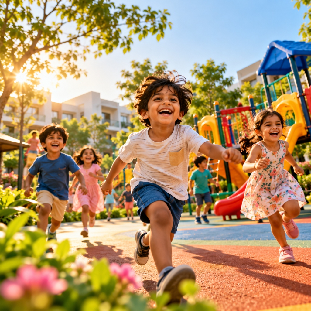 Children's Play Areas in Gated Community